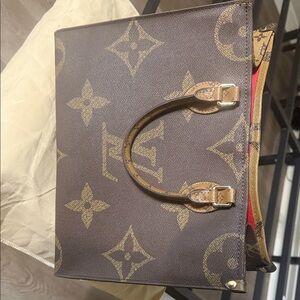 Brown Designer Tote Bag